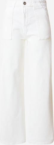 Cars Jeans Loosefit Farkut 'Lola' värissä valkoinen: etupuoli