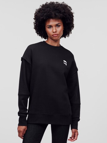 Karl Lagerfeld Sweatshirt i sort: forside