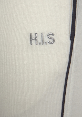 H.I.S Slimfit Sweathose in Weiß