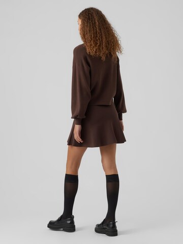 VERO MODA Sweater 'VMNANCY' in Brown