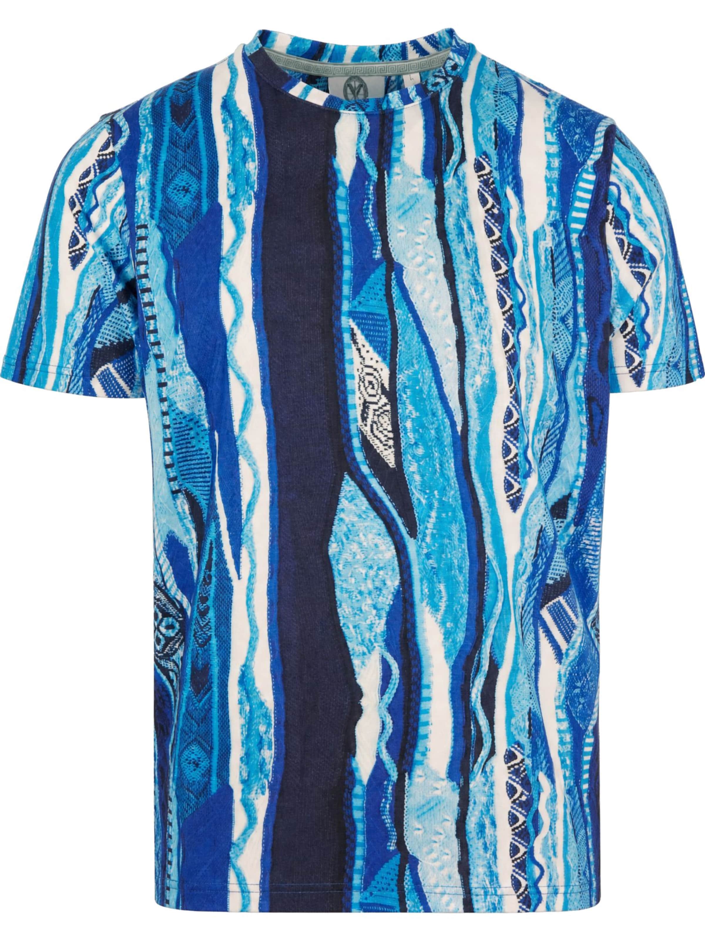 T-Shirt ' Fiaider ' Carlo Colucci en bleu : devant