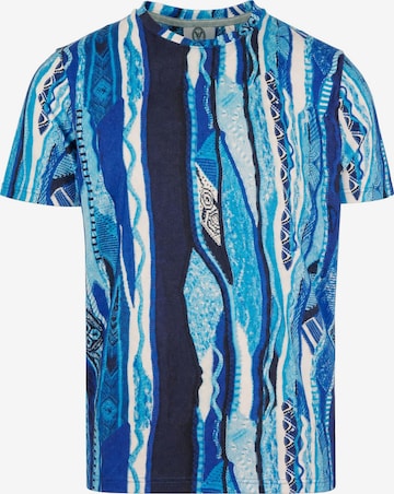 T-Shirt ' Fiaider ' Carlo Colucci en bleu : devant