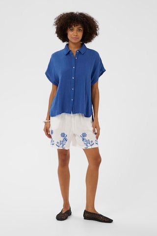 CULTURE Bluse 'CUMyra' i blå