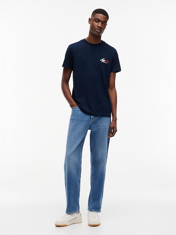 Tommy Jeans Majica | modra barva