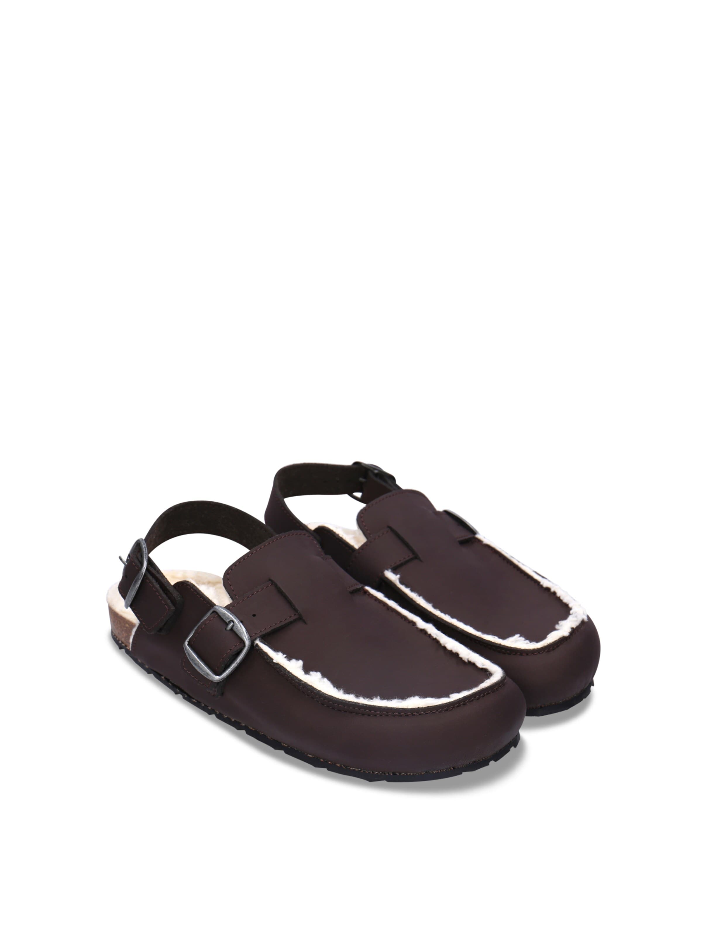 Clogs 'MEDAN' di nae Vegan Shoes in marrone