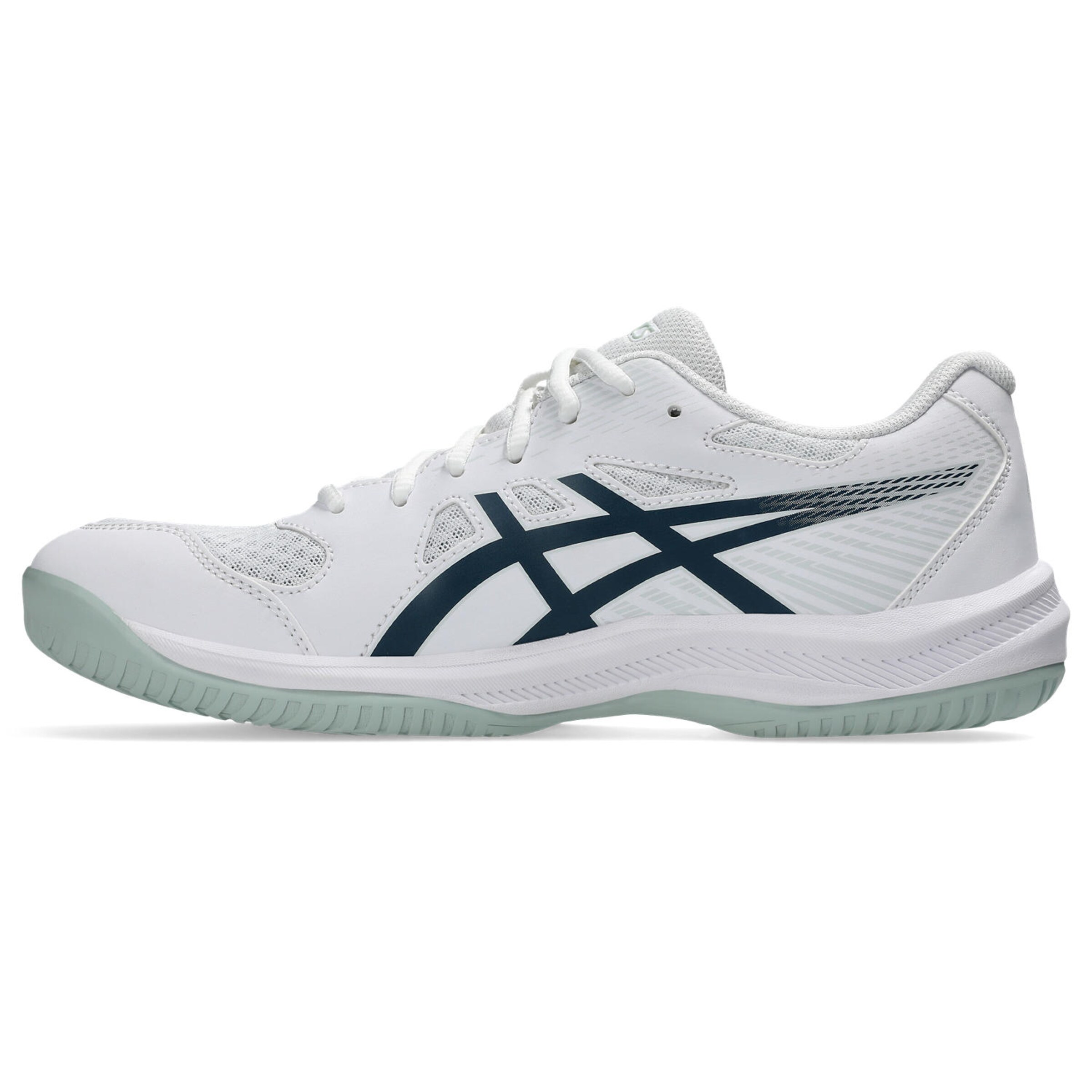 ASICS Athletic Shoes in White: front