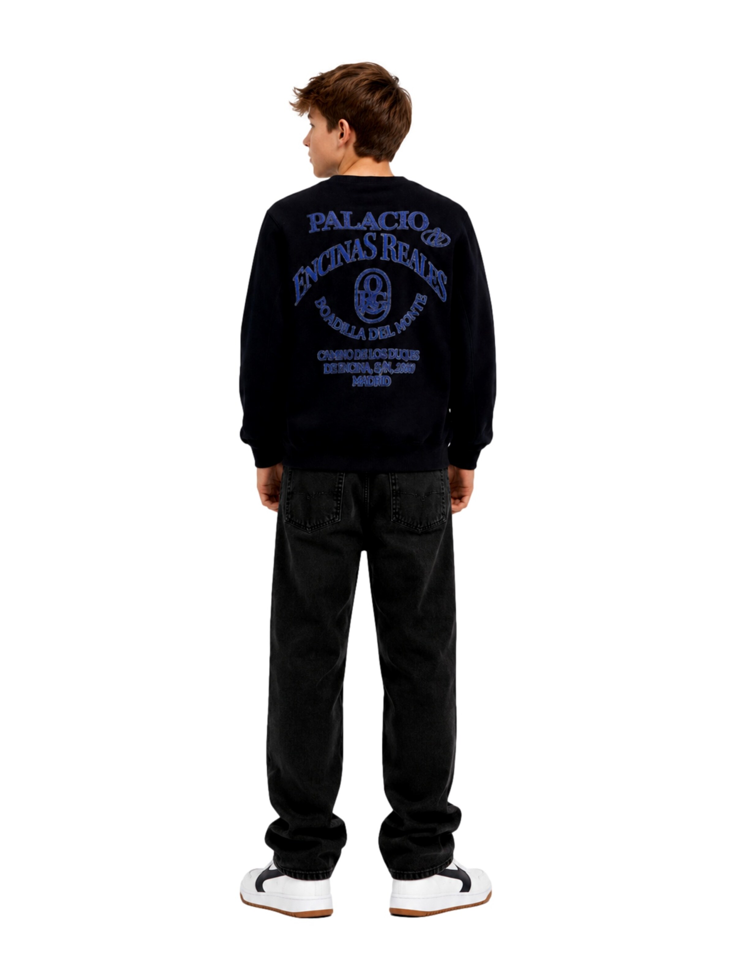 Jack & Jones Junior Sweatshirt 'Chamberi' i sort