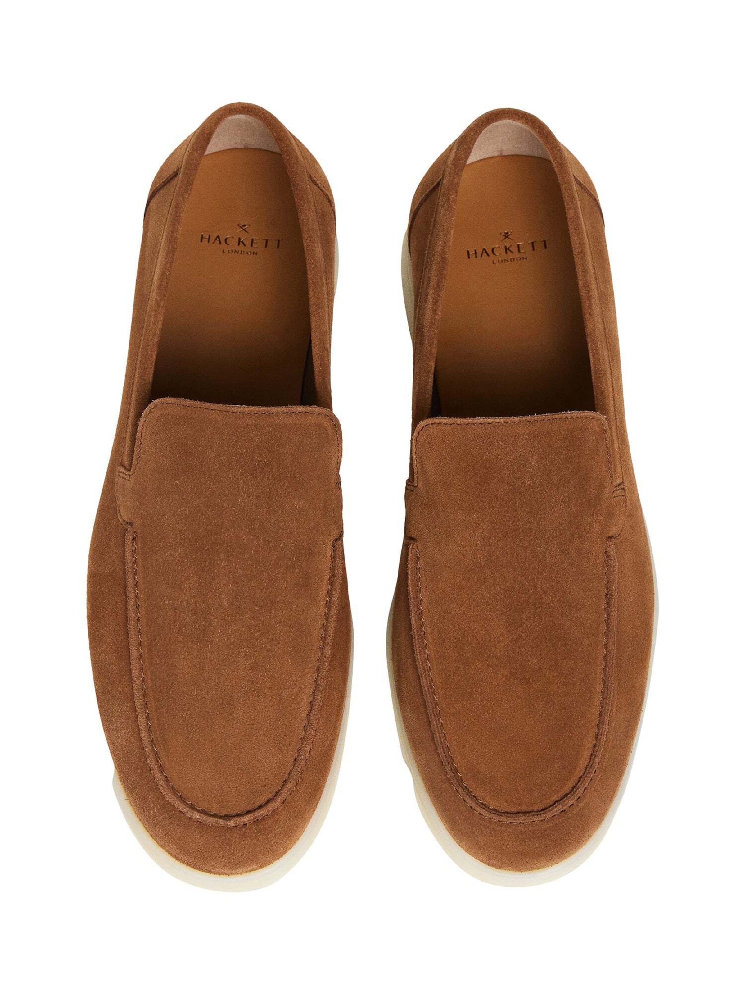 Hackett London Mocassins 'Martin' in Bruin