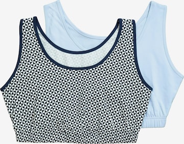 Ulla Popken Bra in Blue: front