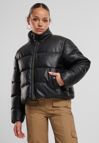 Karl Kani Winter Jacket 'Serif' in Black