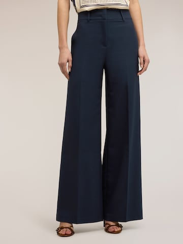 Wide Leg Pantalon MOTIVI en bleu