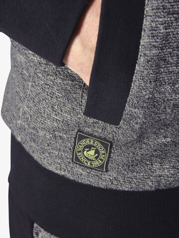 Jan Vanderstorm Zip-Up Hoodie 'Rumolt' in Black