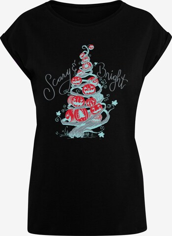 ABSOLUTE CULT T-Shirt 'The Nightmare Before Christmas - Scary And Bright' in Schwarz: predná strana