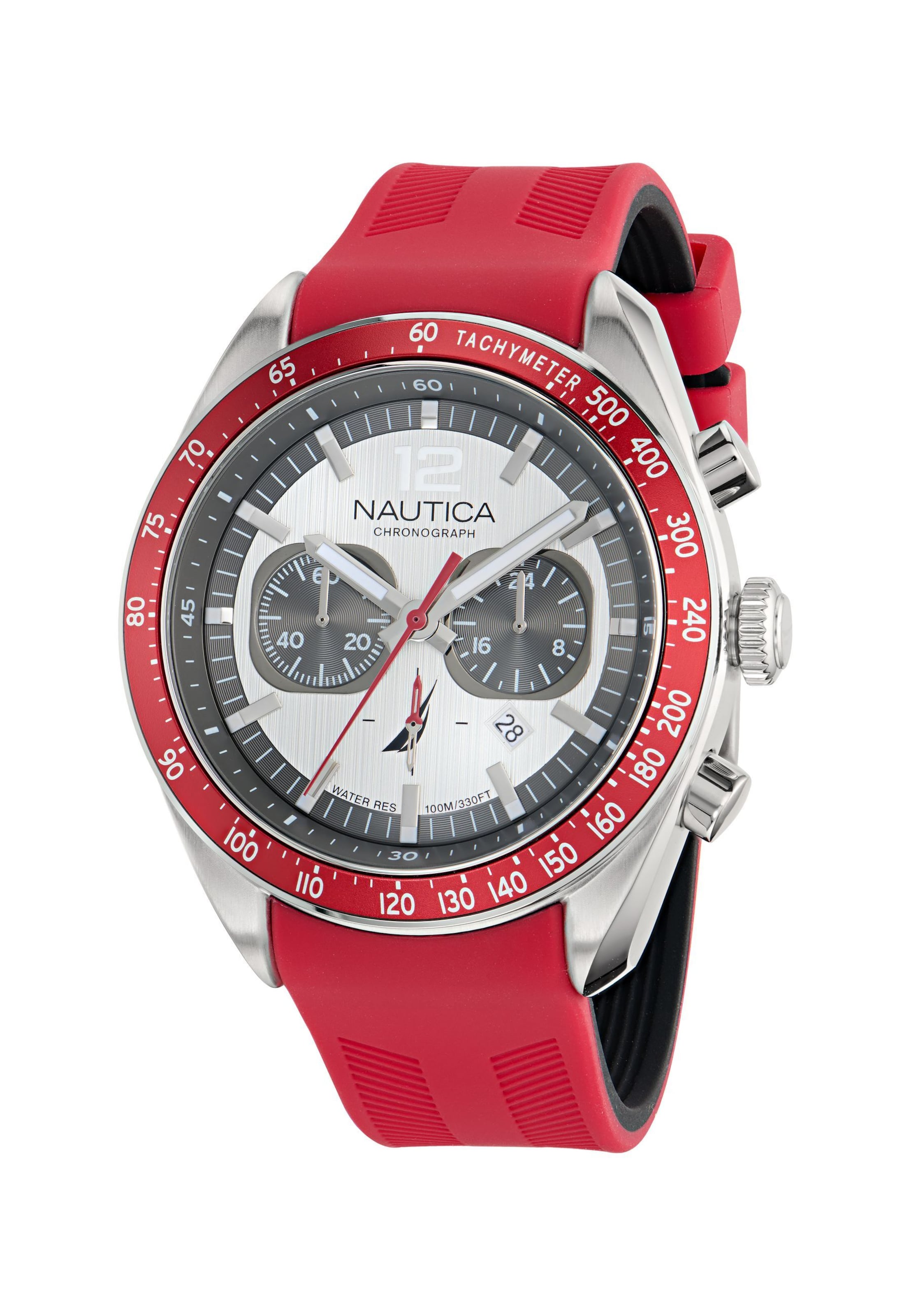 Montre à affichage analogique ' KEDGE ' NAUTICA en rouge : devant