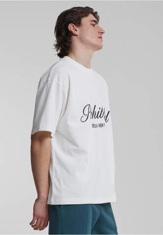T-Shirt Prohibited en blanc