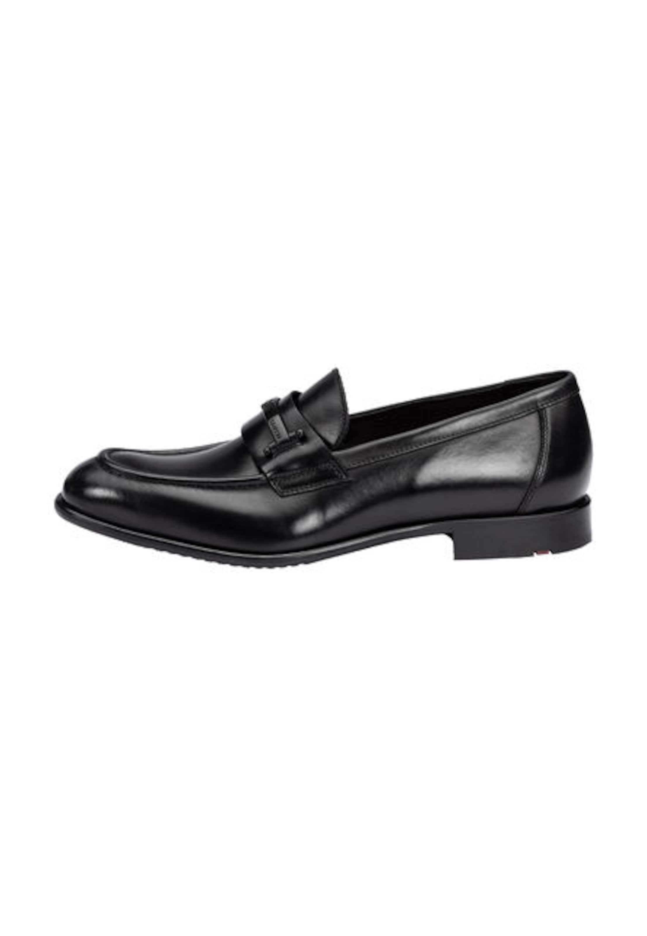 Slipper 'PORTLAND' di LLOYD in nero: frontale