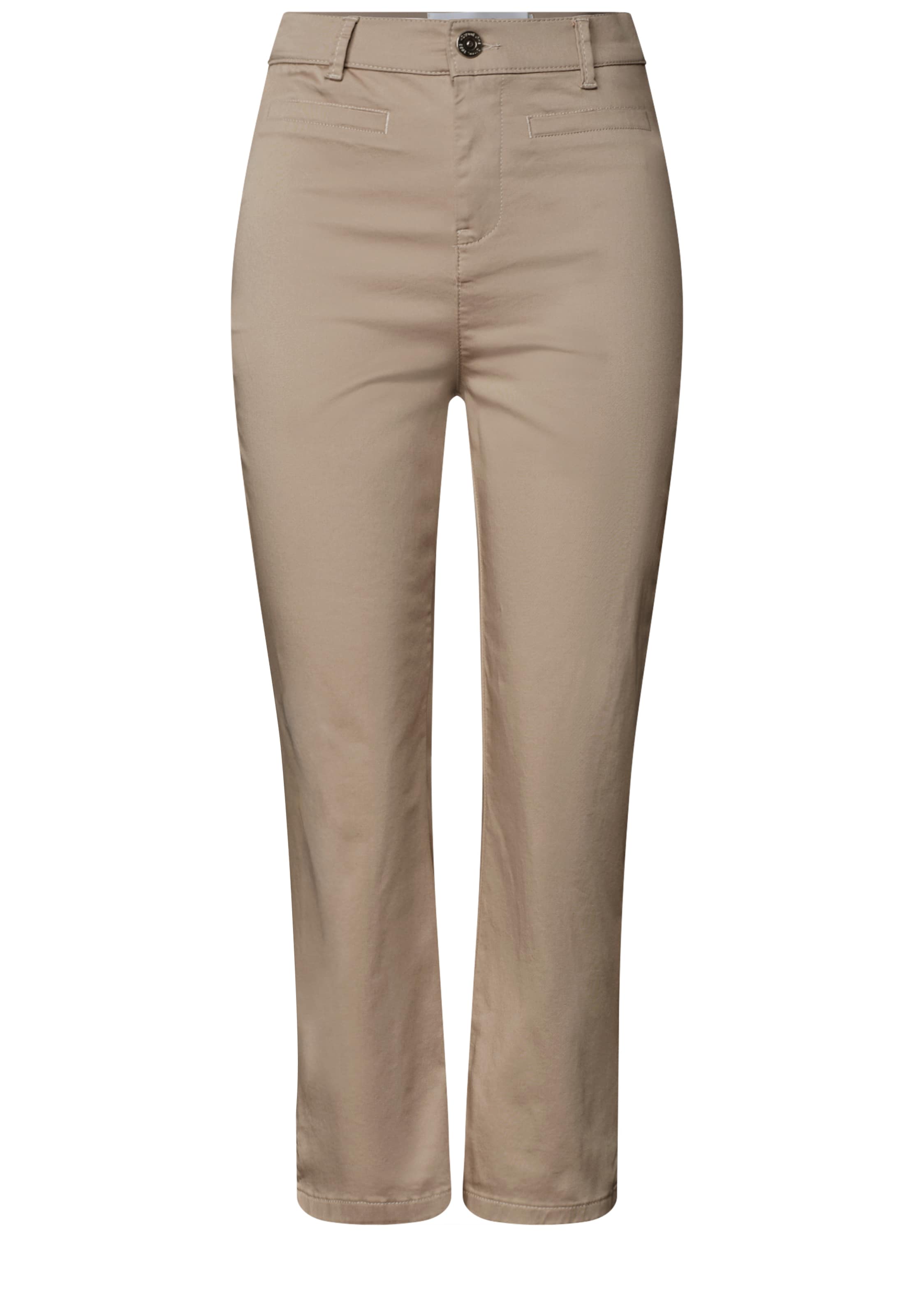 STREET ONE Pants in Beige: front