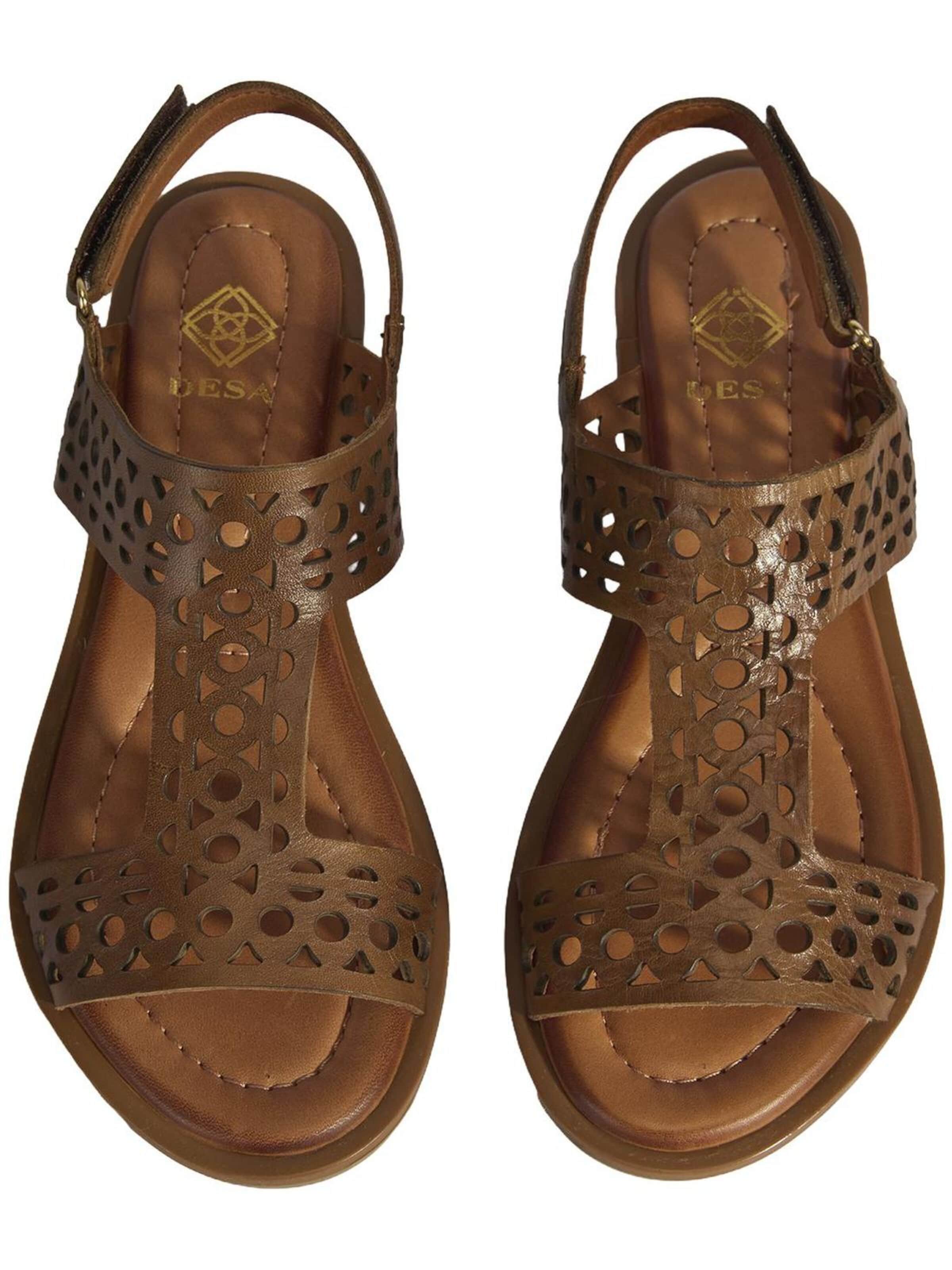 Desa Sandals 'Sandalen' in Brown