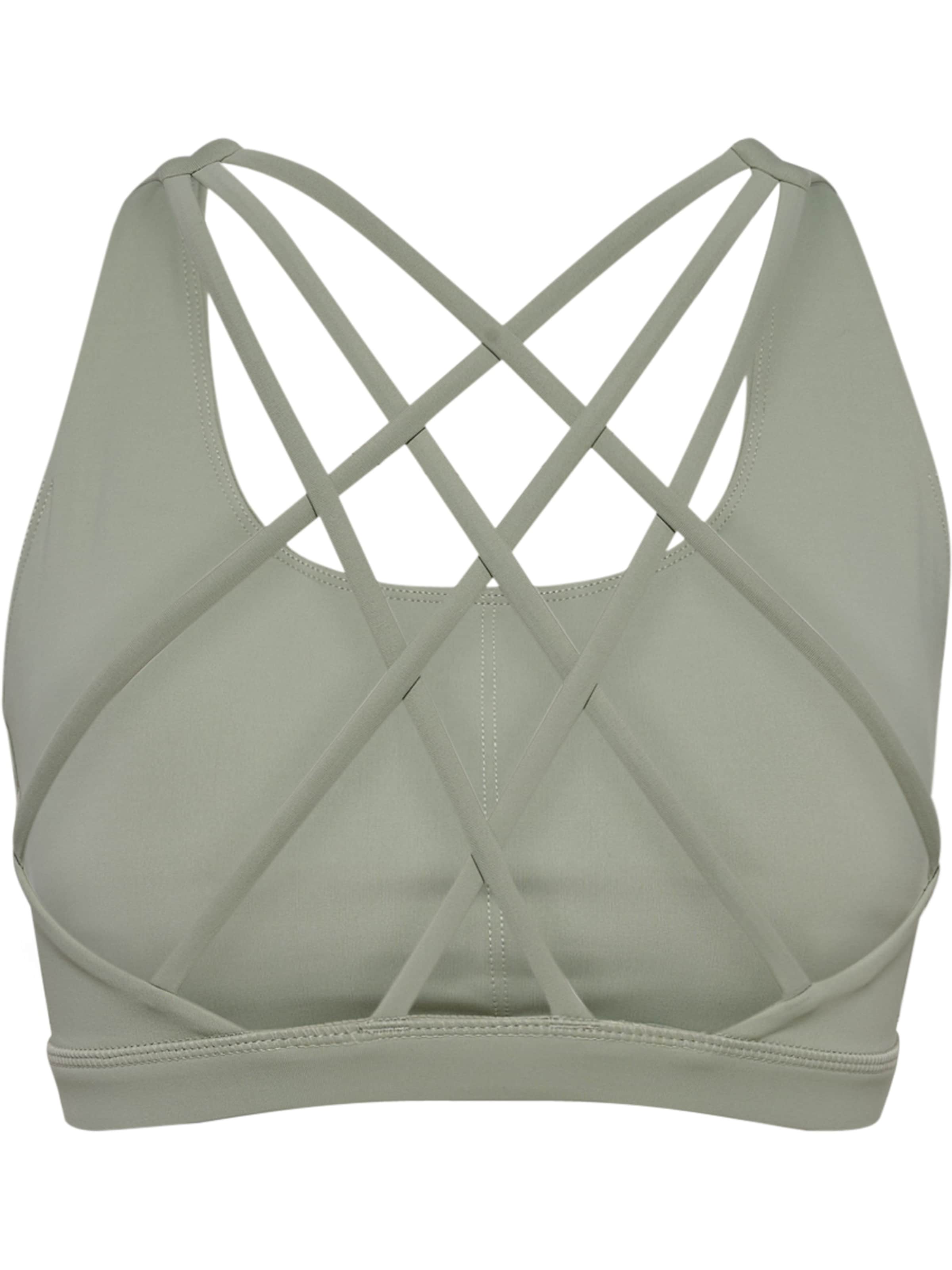 Hummel Bralette Sports bra 'Hiit Impact' in Green