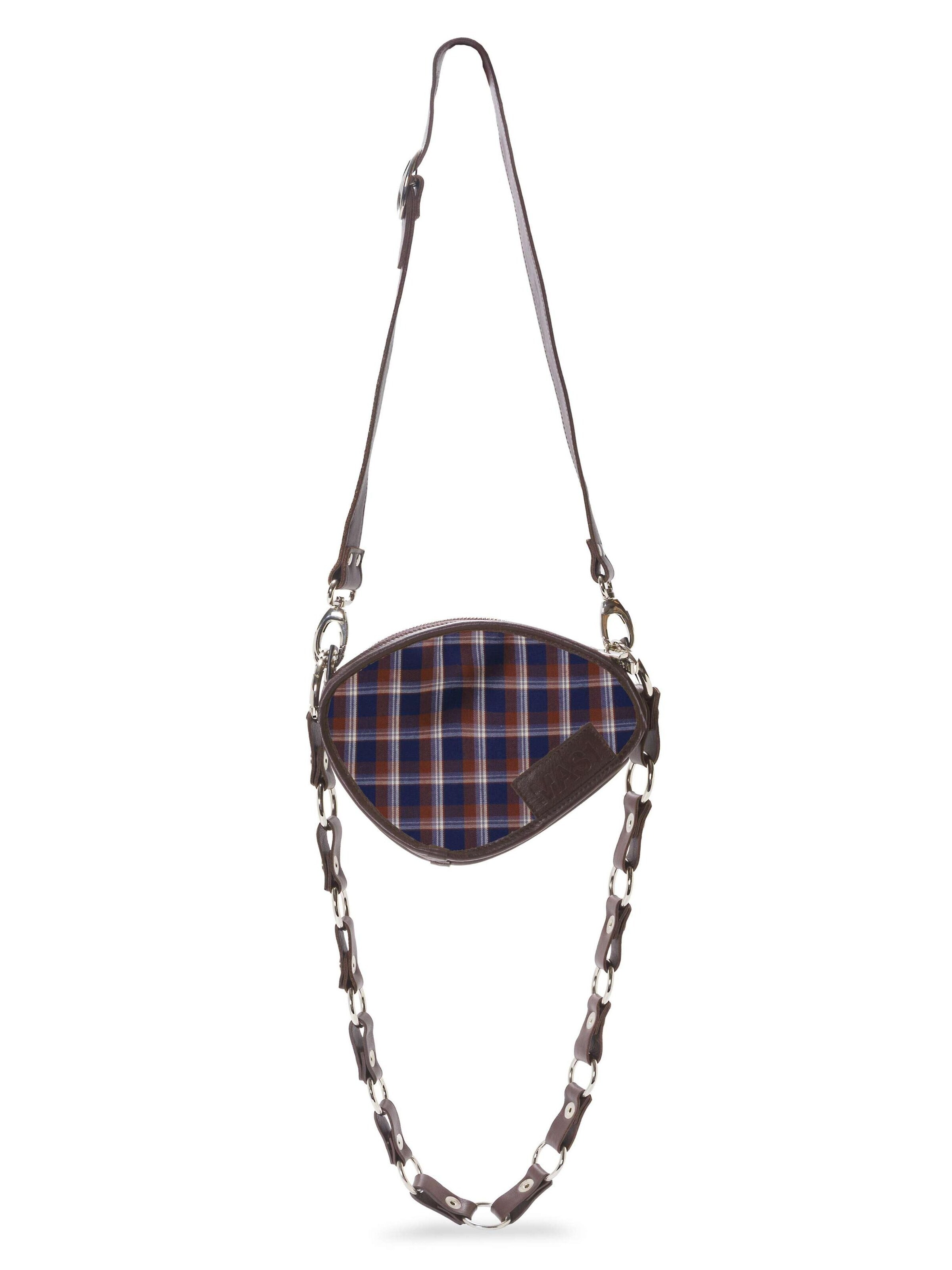 MAS1 Crossbody bag 'Trotter x Duo' in Blue: front