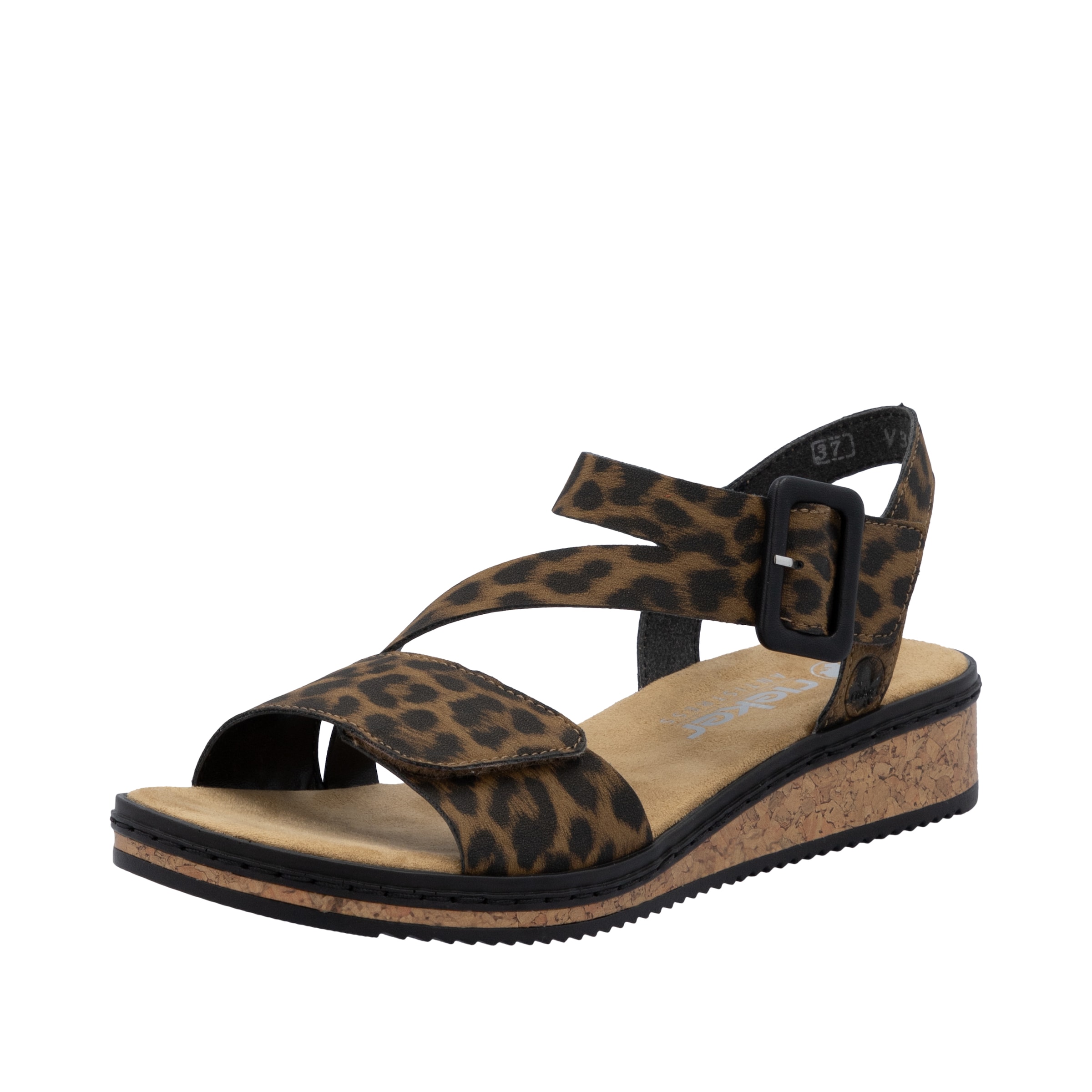 Rieker Sandals in Brown: front