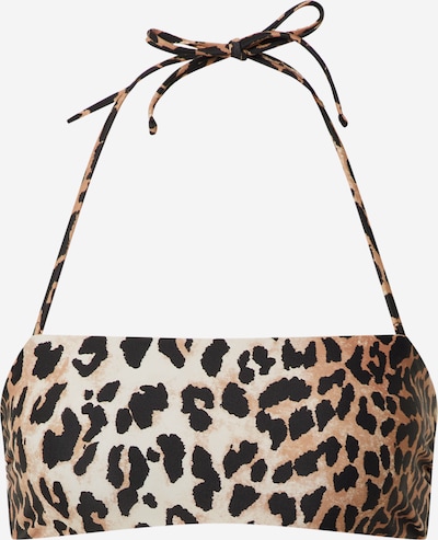 CATWALK JUNKIE Bikini gornji dio 'WILD LEOPARD' u bež / smeđa / crna, Pregled proizvoda