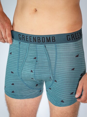 Boxers 'Animal Sharks' GREENBOMB en bleu