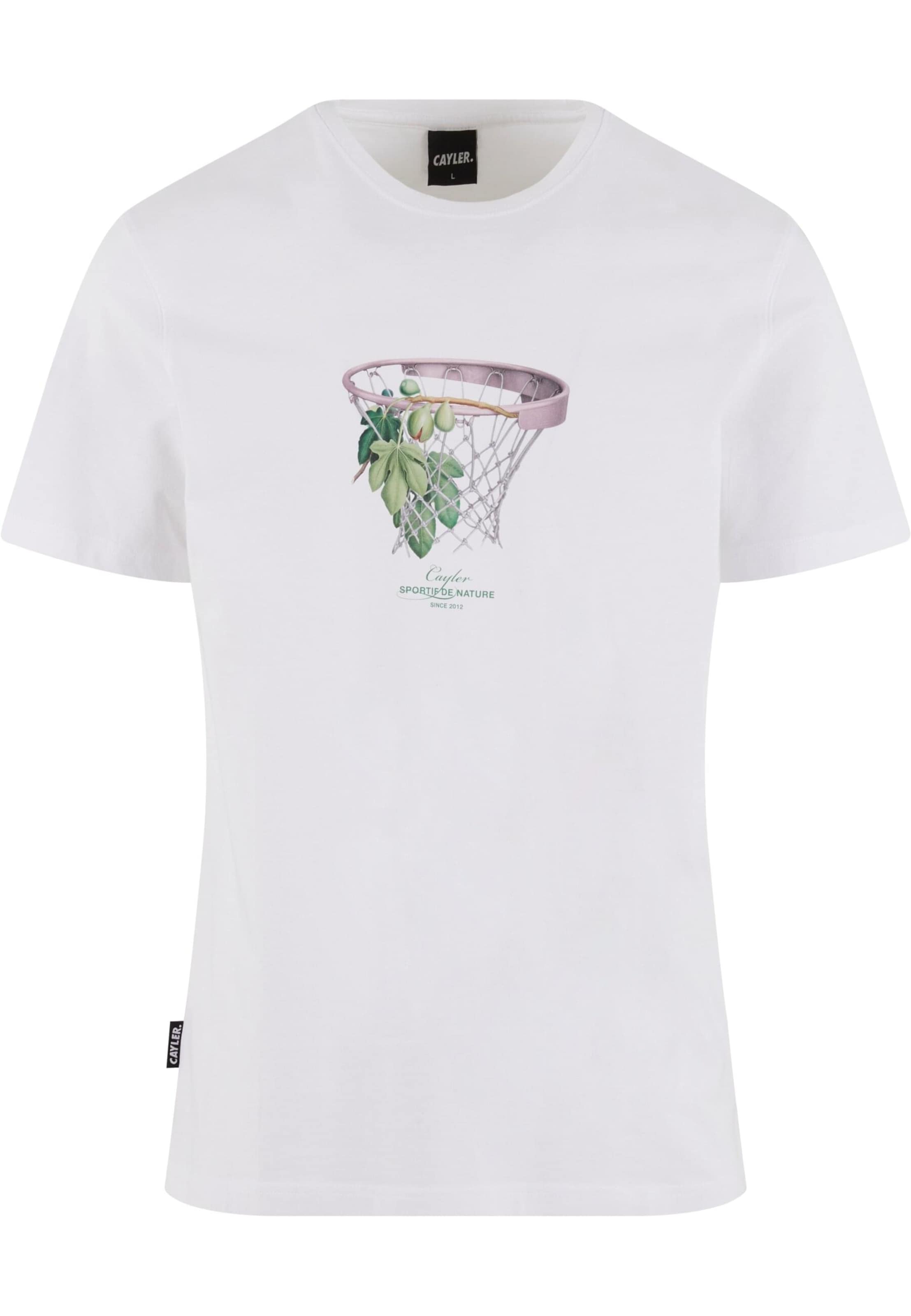 Cayler & Sons Shirt 'The Basket' in White: front