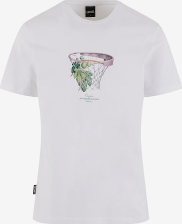 Cayler & Sons Tričko 'The Basket' - Biela: predná strana