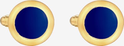KUZZOI Boutons de manchette en bleu marine / or, Vue avec produit