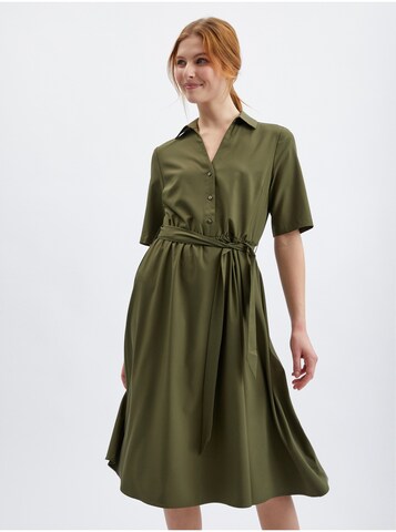 Orsay Shirt Dress in Green: front