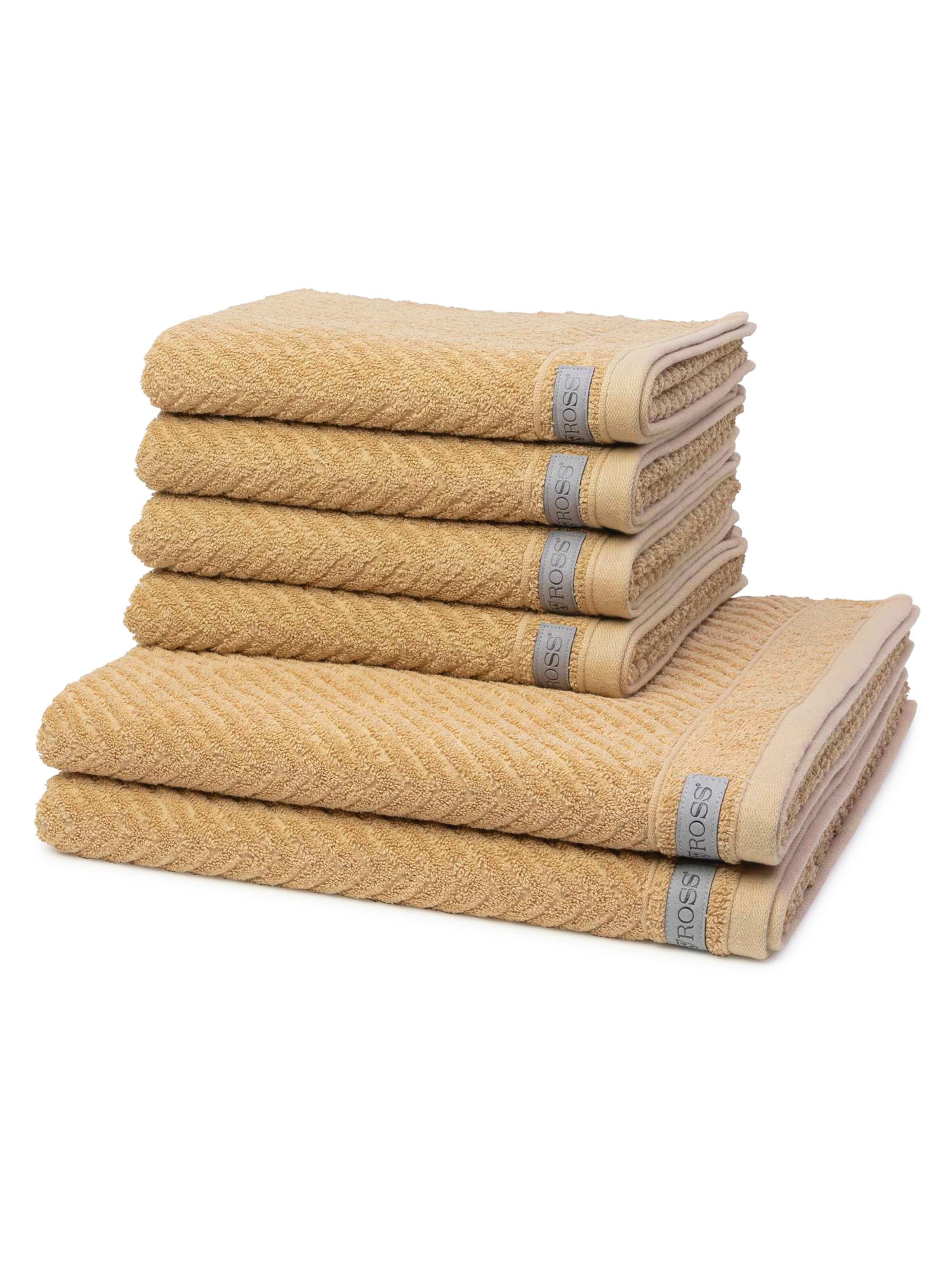 ROSS Towel 'Smart' in Brown: front