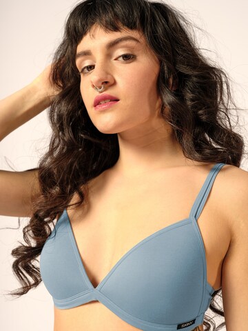 Skiny Regular Bra 'Essentials' in Blue