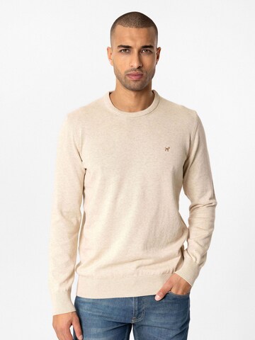 Williot Pullover in Beige: Vorderseite