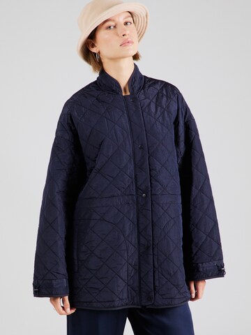 SOAKED IN LUXURY Between-season jacket 'Umina' in Blue: front