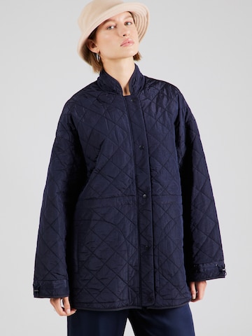 SOAKED IN LUXURY Prehodna jakna 'Umina' | modra barva: sprednja stran