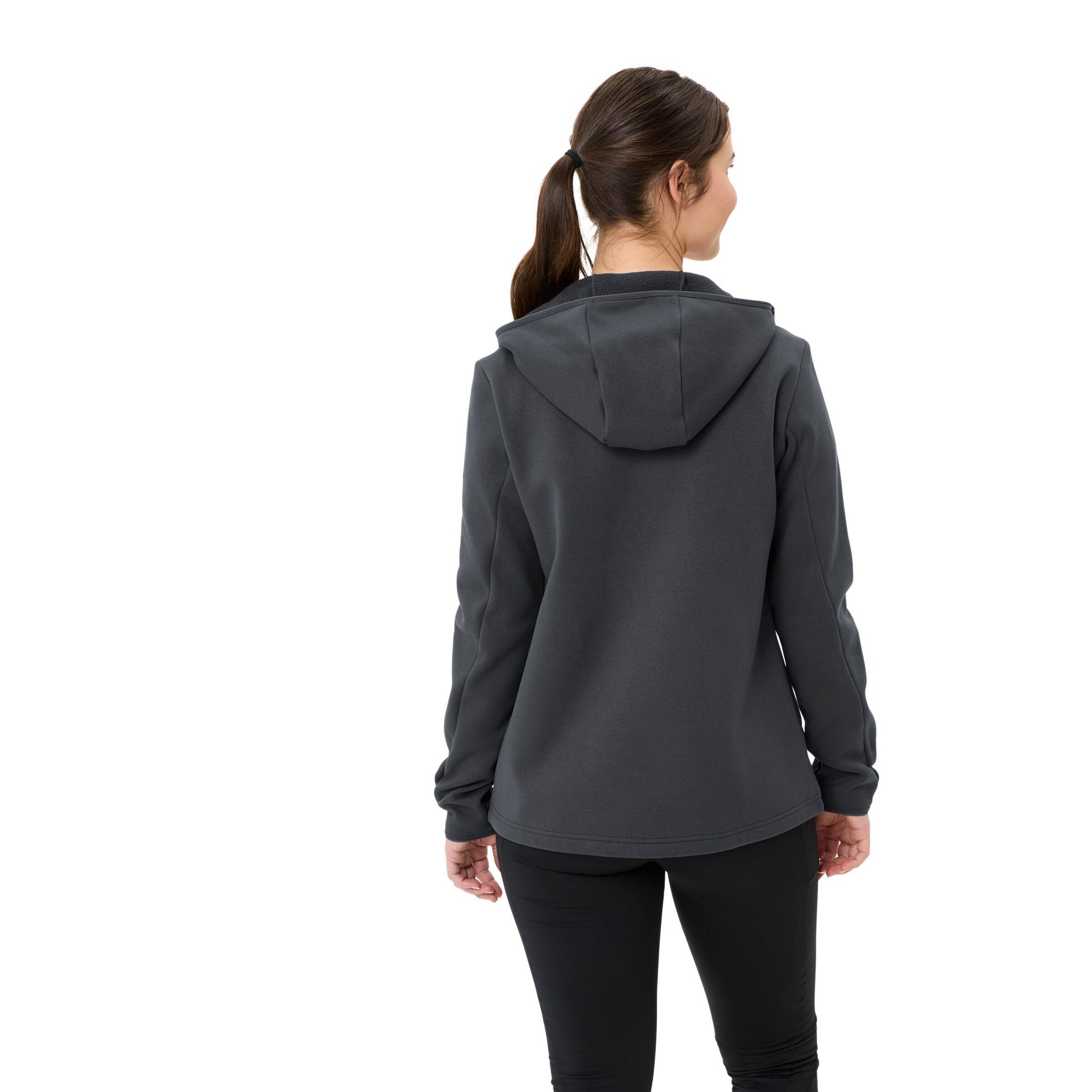 VAUDE Funktionsfleecejacke 'Idris' in Schwarz