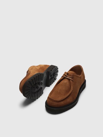 ruda SELECTED Batai su raišteliais 'SLHHECTOR'