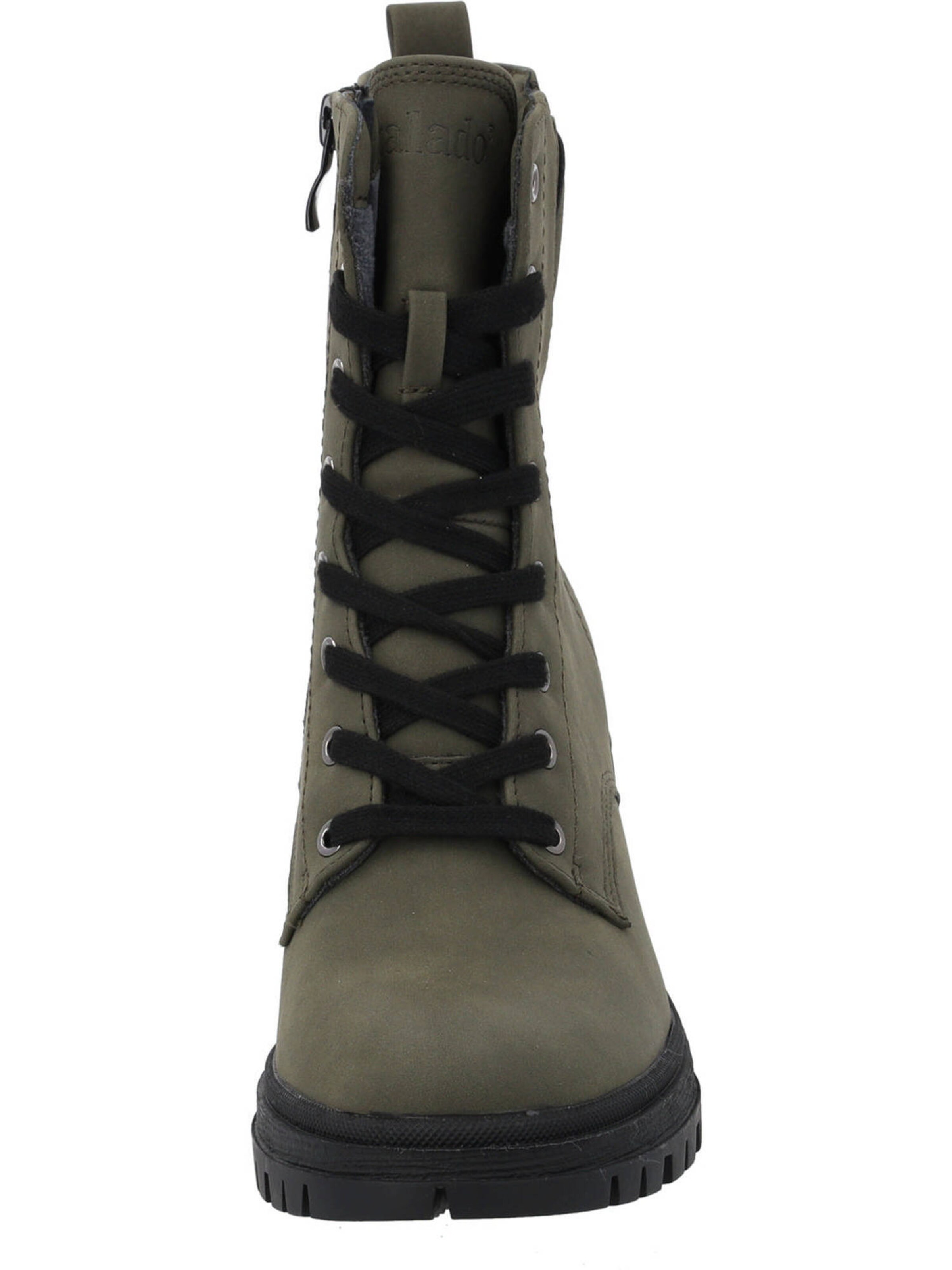 Palado Schnürstiefelette 'Kaence' in Grün