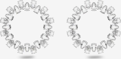 Swarovski Ohrringe in silber / transparent, Produktansicht