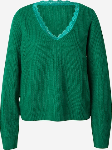 Pull-over 'LOU' VILA en vert : devant