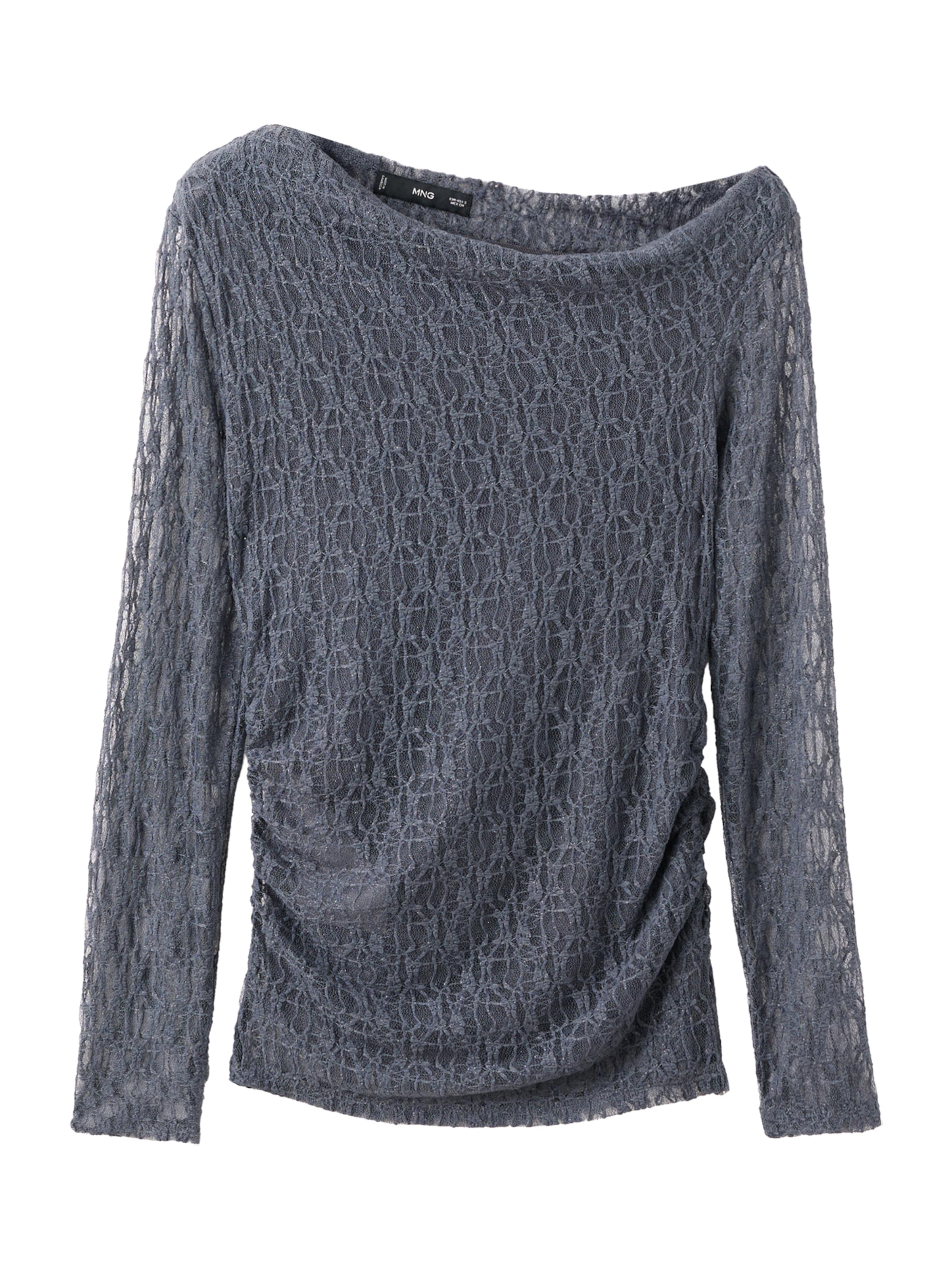 MANGO Halenka 'XPATRI' – šedá: přední strana