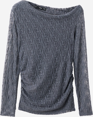 MANGOBluza 'XPATRI' - siva boja: prednji dio