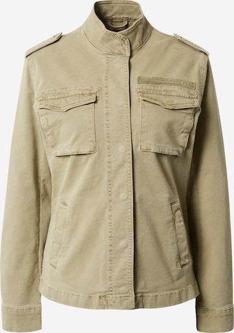 OUI Between-Season Jacket in Green: front