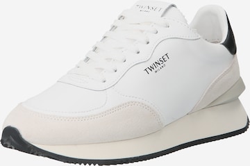 Twinset Sneakers laag in Wit: voorkant