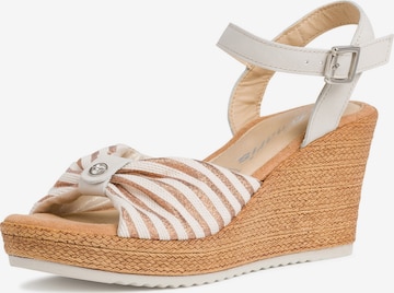 Sandales TAMARIS en beige : devant