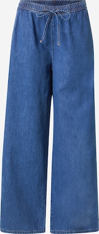 mėlyna MSCH COPENHAGEN Plačios klešnės Džinsai: priekis