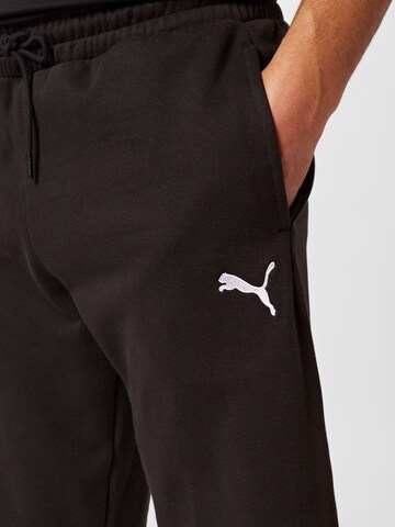 PUMA Tapered Workout Pants in Black