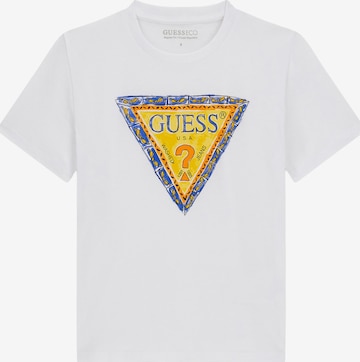 GUESS Koszulka w kolorze biały: przód