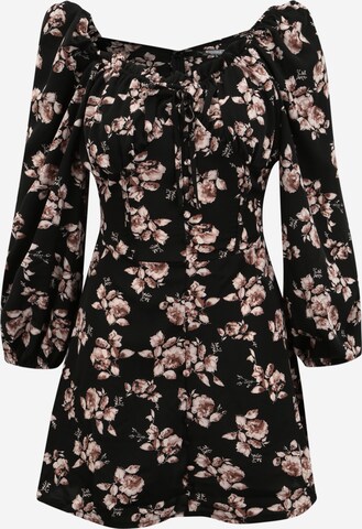 Missguided Petite Kleid in Schwarz: predná strana